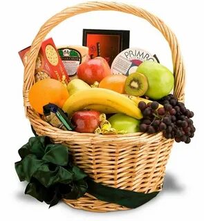 Gourmet fruit basket