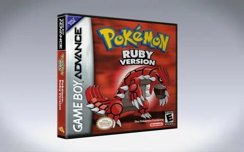 Pokemon Ruby Version - Game Boy Advance GBA Case - *NO GAME*