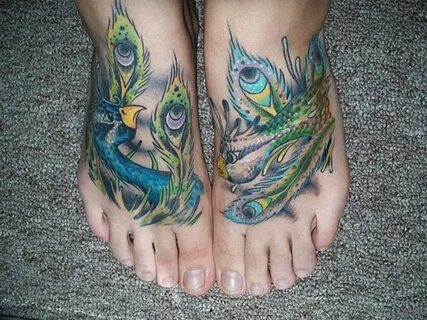 60 Beautiful Feather Tattoos On Foot - Tattoo Designs - Tatt