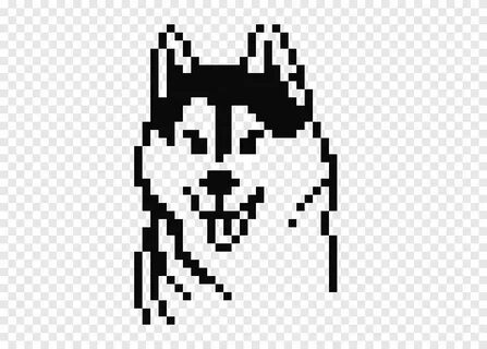 Free download Gray wolf Pixel art Siberian Husky Drawing, pi