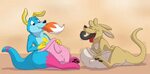 2 hungry roos by KelvinTheLion -- Fur Affinity dot net