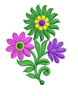 Flower embroidery design disenointerior Embroidery Craft Sup