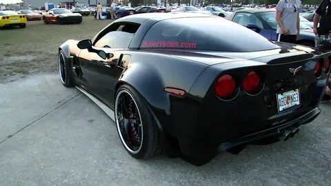 wide body C6 Chevrolet Corvette by Butler Vettes at the 12 H