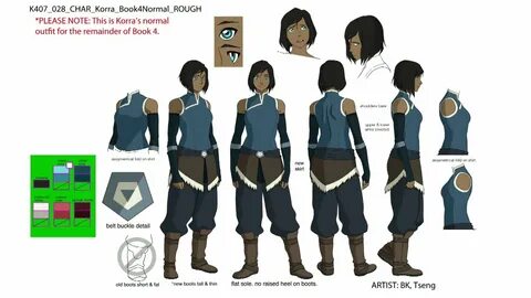 Korra Scenery - The Legend of Korra Character Designs Korra.