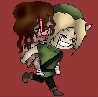 BEN and Sally - a common ship for creepypasta. I don't ship 