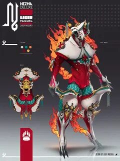 Warframe: Nezha Deluxe Skin by Liger-Inuzuka Concept art cha