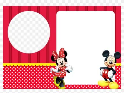 Convite Minnie Png - Invitaciones De Minnie Y Mickey Mouse P