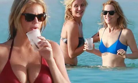 Kate Upton, Cameron Diaz and Leslie Mann reveal their stunni