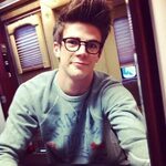 Grant Gustin, there is just something so hot about a guy in 