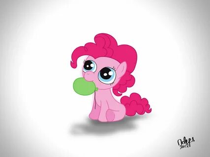 Pinkie with a Balloon