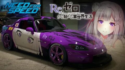 Emilia, Re:Zero Anime Wrap - Need For Speed - YouTube