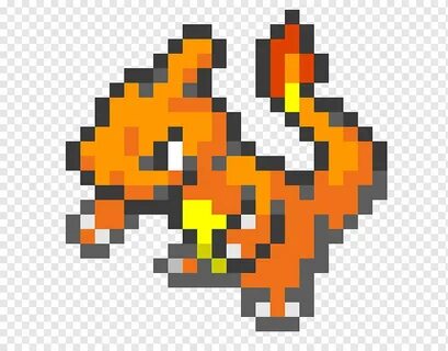 Minecraft Charmeleon Pixel art Charmander Pokémon, Minecraft