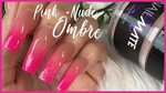 The Best 28 Hot Pink Ombre Nails Square - Sebazy