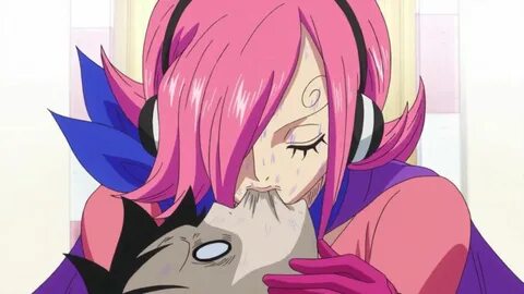 One Piece Wallpaper: One Piece Nami And Luffy Kiss Episode