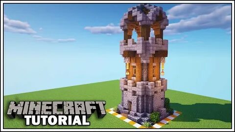 Minecraft 8x8 Enchanting Tower How to Build - YouTube