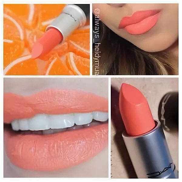 M-A-C-Sushi-Kiss-Lipstick Makeup