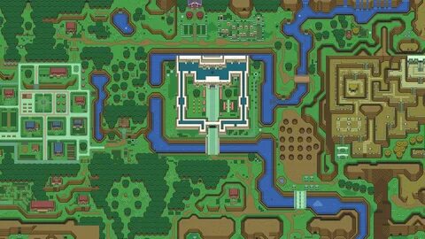 The Legend of Zelda: A Link to the Past, Map, Video Games, T