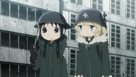Shoujo Shuumatsu Ryokou - 03 - Random Curiosity.