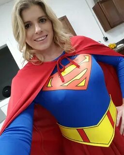 Gorgeous Cory Chase makes a delicious Supergirl by CaptP1 on