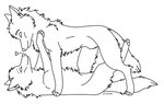 Ms Paint Wolf Couples Coloring Pages Sketch Coloring Page