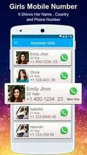 Скачать Girls Mobile Numbers:Easy chat Free Phone Numbers AP