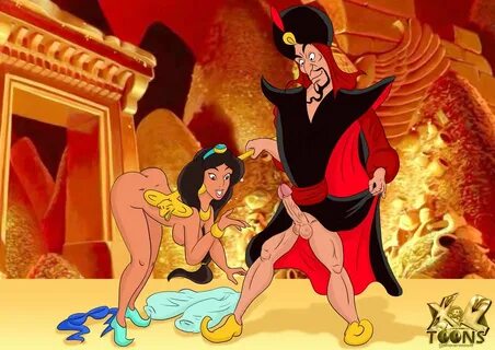 Aladdin - Jasmine Getting Her Tight Butthole Fucked By The E