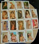 Spot uv hot selling custom erotic and naked playing cards ::