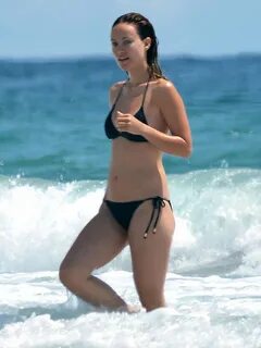 OLIVIA WILDE in Bikini on the Beach in Wilmington - HawtCele