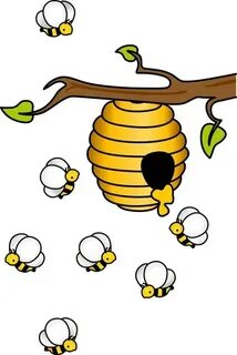 Circle Bees Honeycomb Stock Vector Image by © socris79 #2036