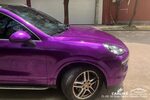 CL-GE-18 gloss electro metallic purple vinyl car wrap shop f