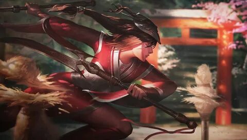 Rafael Diaz bauduin - Blood Moon Akali