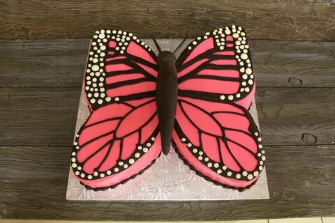 Butterfly Birthday Cake #565 by Select Bakery Butterfly birt