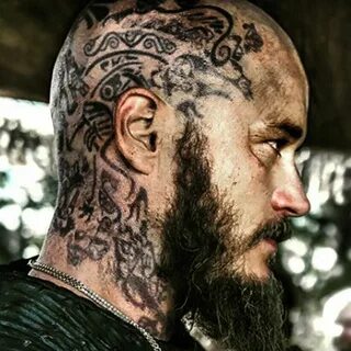 Ragnar Head Tattoo Stencil Related Keywords & Suggestions - 