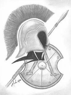 Pin by RCM on Shield ideas Spartan tattoo, Spartan helmet ta