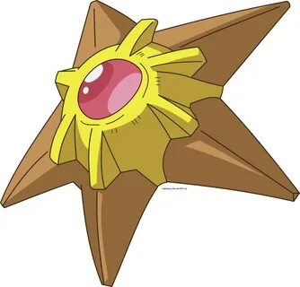 Staryu Pokemon Transparent Isolated PNG PNG Mart