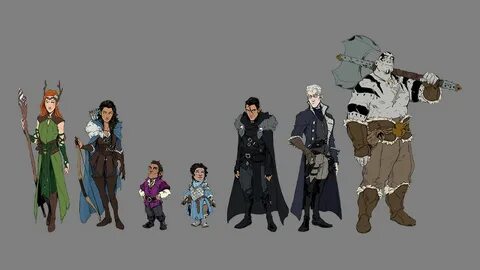 A First Look at Our New Lineup from Vox Machina Origins Crit