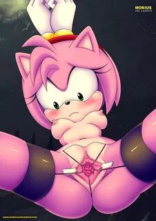 Xbooru - amy rose anthro bbmbbf breasts furry green eyes loo