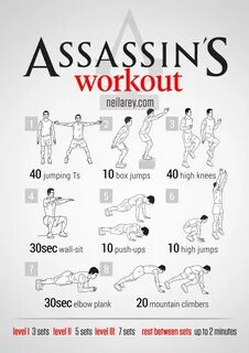 Assassin Workout Martial Arts Workout