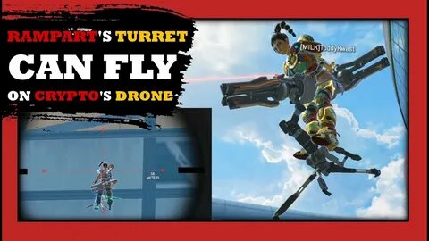 Apex Legends - Rampart's (BIG SECRET BUFF) Turret can fly on