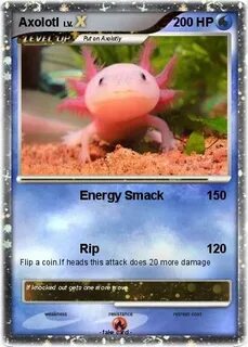 Pokémon Axolotl 46 46 - Energy Smack - My Pokemon Card