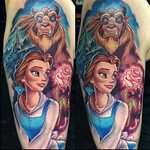 Inked Disney on Instagram: "Beauty and the Beast done by @jo