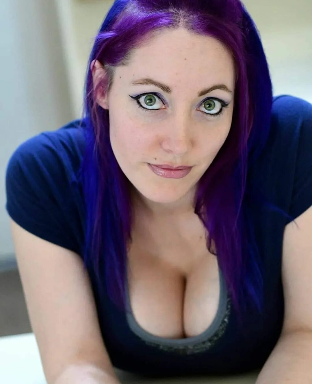 Alina Masquerade Fan Page в Instagram: "Purple hair and beautiful eyes...