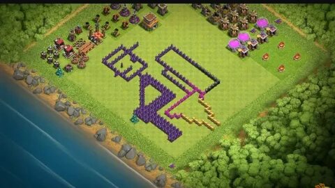 Best interesting and funny base layout of clash of clan - Yo