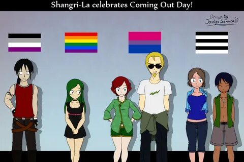 Happy Coming Out Day! by JocelynSamara on DeviantArt