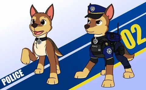 PAW Patrol: Chase Redesigned (OUTDATED) by nobodyherewhatsoe