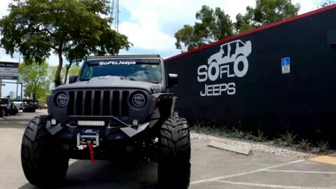 South Florida Jeeps 2020 Custom Gladiator on 40"s - YouTube