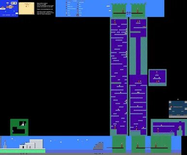 Yume Koujou: Doki Doki Panic Chapter 4-3 Map Map for Famicom