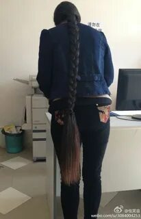 Floor length long hair photos from Chinese twitter - ChinaLo