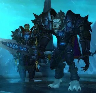 Le Chevalier de la Mort Worgen dans World of Warcraft. - Wor