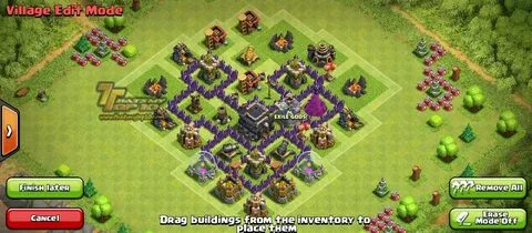 Clash Of Clans Town Hall Level 5 Defense - TH5 War Base 7 - 